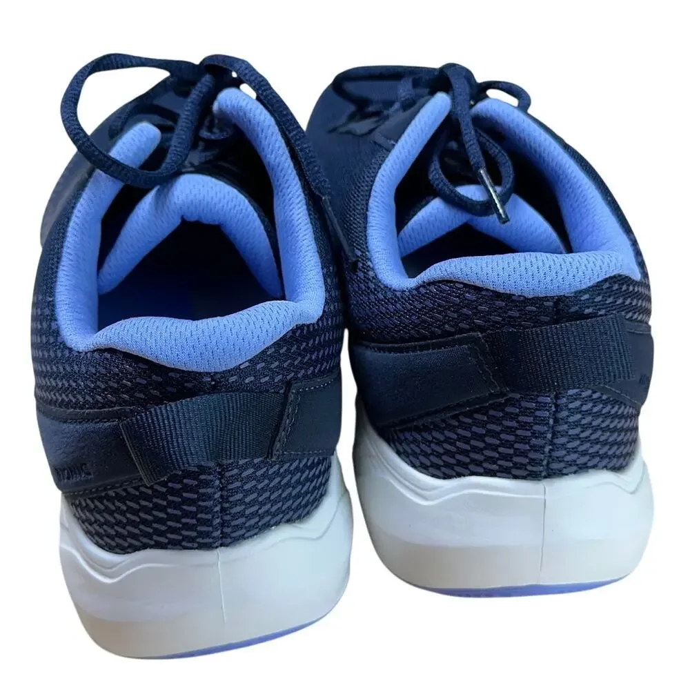Vionic Mesh Lace Up Walking Sneaker Priscilla Blue Women's Size 8.5W EUC